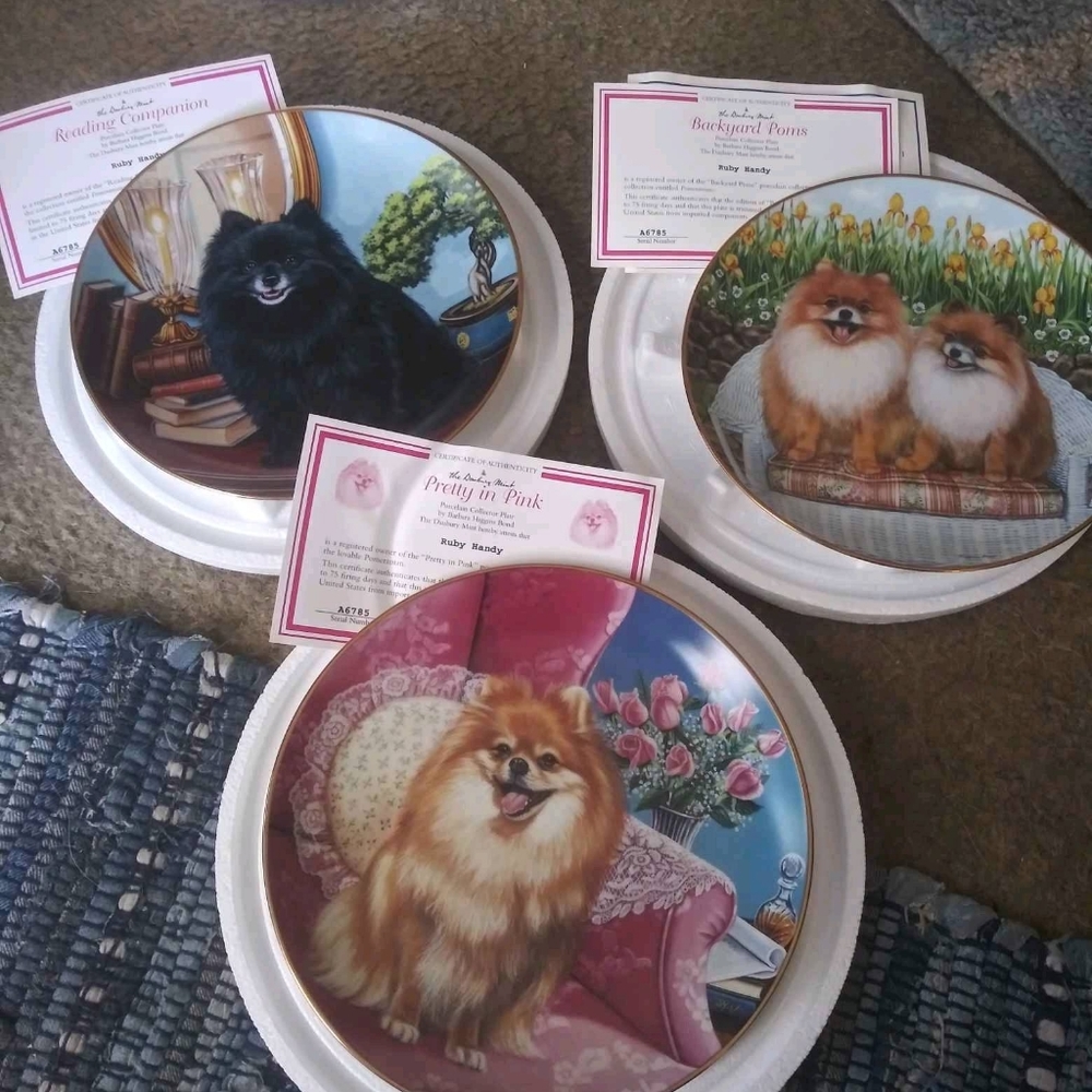 Plates( Pomeranian )